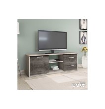 Mueble TV en Color Castillo-Toro 160x39.5x50.5 cm - 2 Cajones y 1 Puerta - Estilo y Funcionalidad.